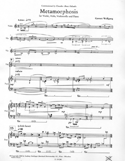 Sheet Music Metamorphosis