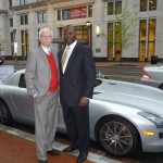 Shared a vision: Ruediger Lentz, Executive Director of the GAHM, and Jake Jones, Daimler USA, the two masterminds behind the exhibit. Photo: GW