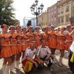 sports_em_arrival in Lwiw_ukraine_lr Soccer fever in Europe at the Euro2012 in Lwiw, Ukraine. Photo by Andreas Hennings