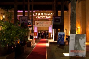 Beautiful atmosphere on Opening Night of GERMAN CURRENTS at the Egyptian Theatre. Photo: Aaron Perez.