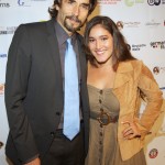 Actress Q'orianka Kilcher and Fareed Majari. Photo: Volker Corell. 